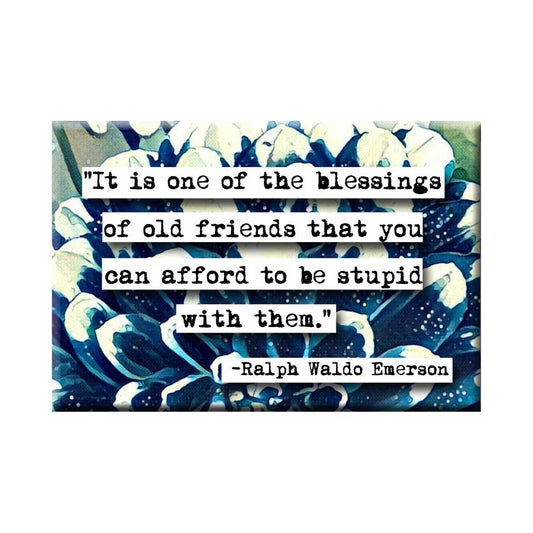 Emerson Friends Quote Magnet