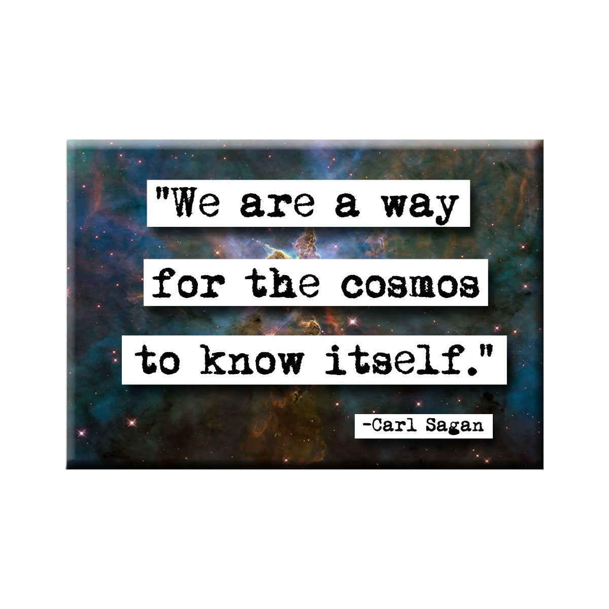 Carl Sagan Cosmos Magnet