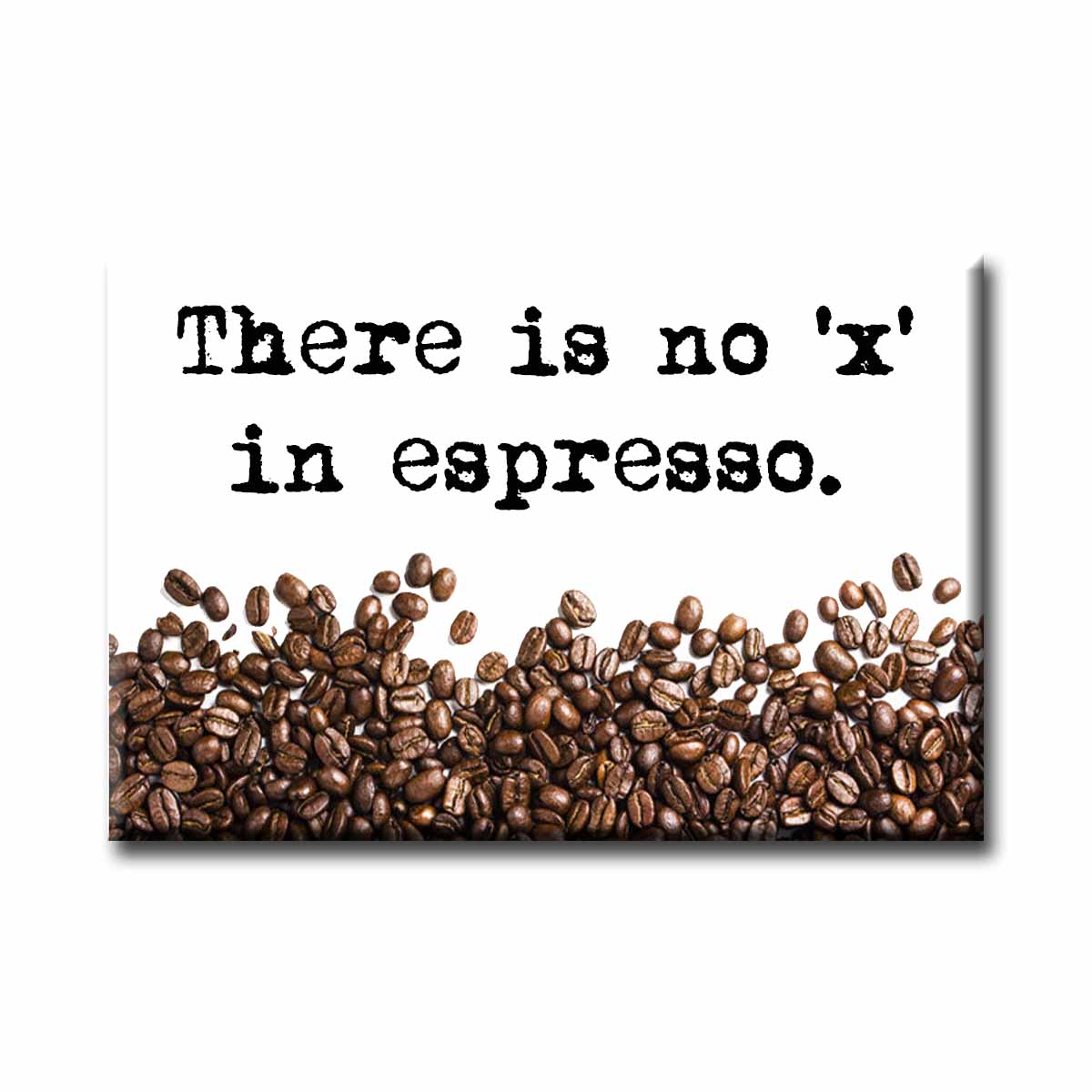 There Is No X In Espresso Magnet (no.641)