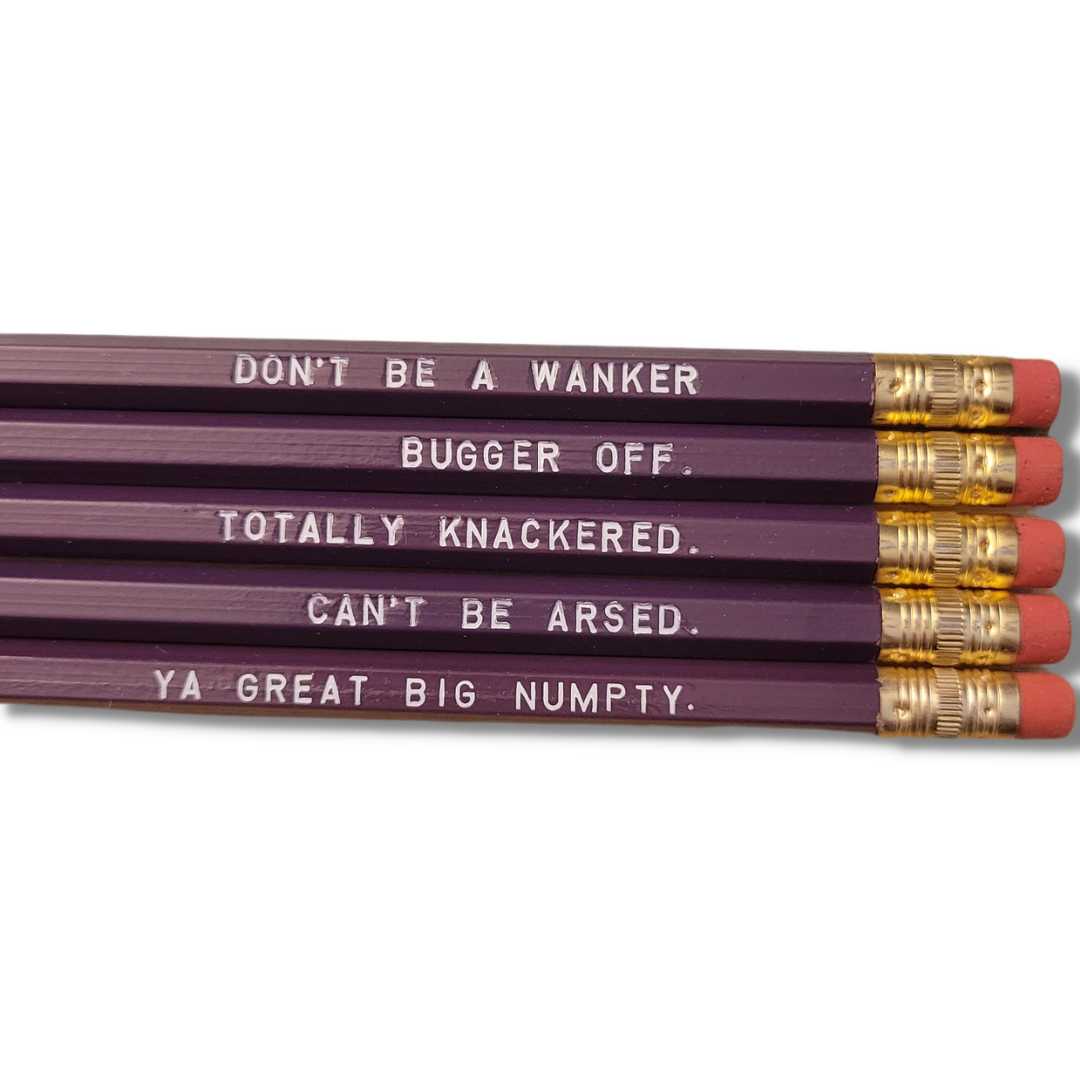 UK Slang Pencils