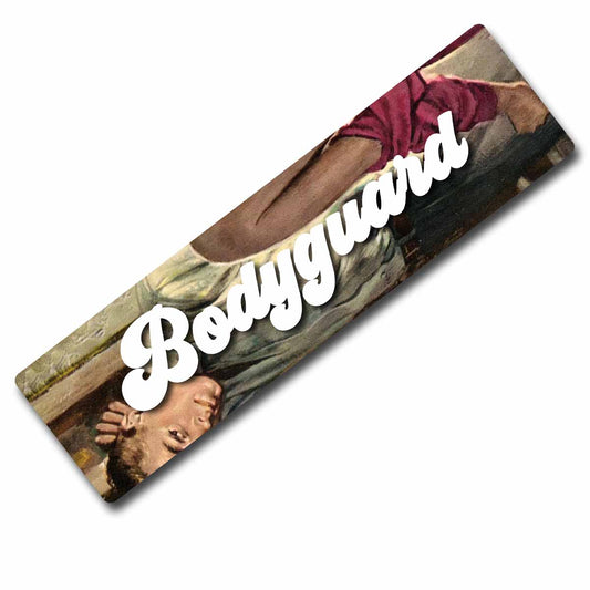 Bodyguard Romance Mystery Trope Bookmark
