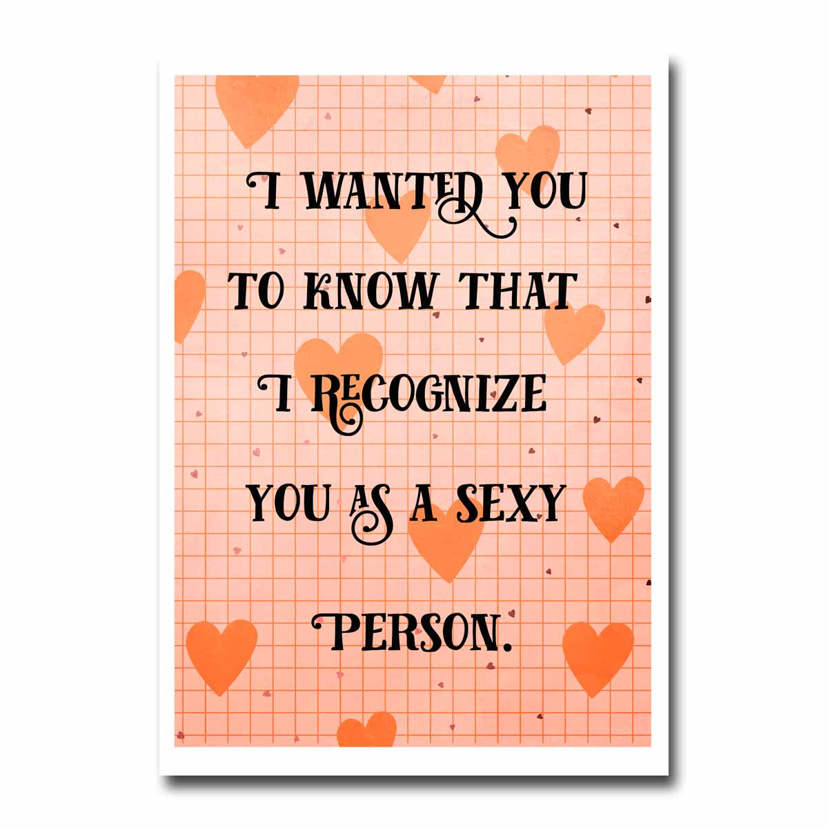 Heaving Bosoms Recognize You As a Sexy Blank Greeting Card