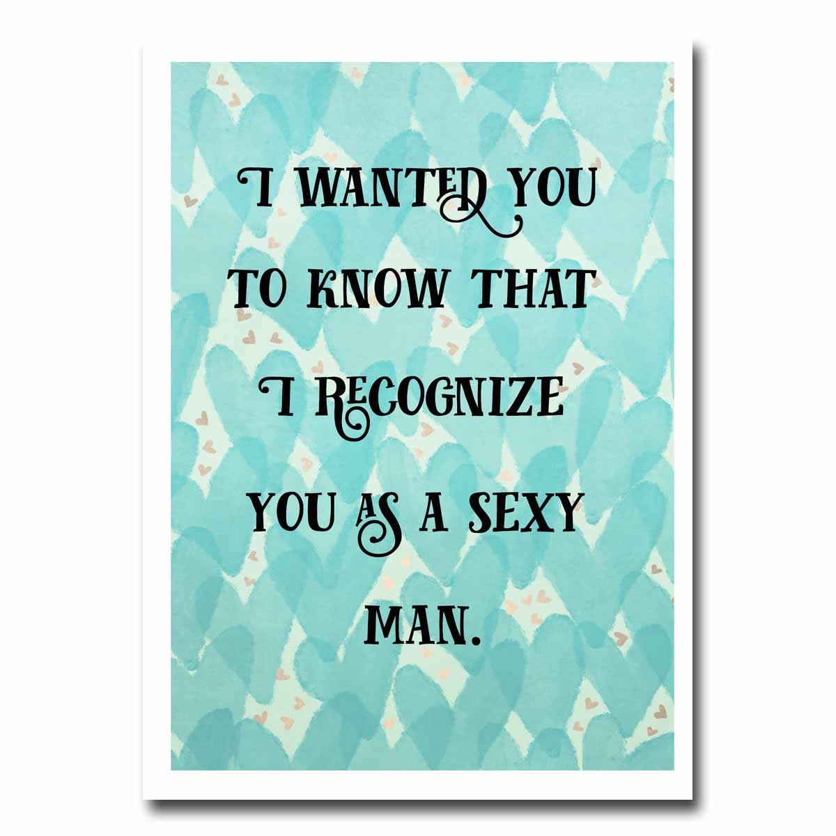 Heaving Bosoms Recognize You As a Sexy Blank Greeting Card