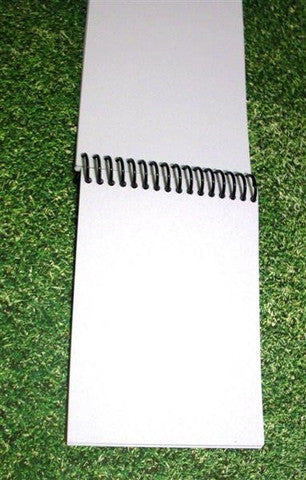 Radiation Recipe Book Blank 4x6 Notepad