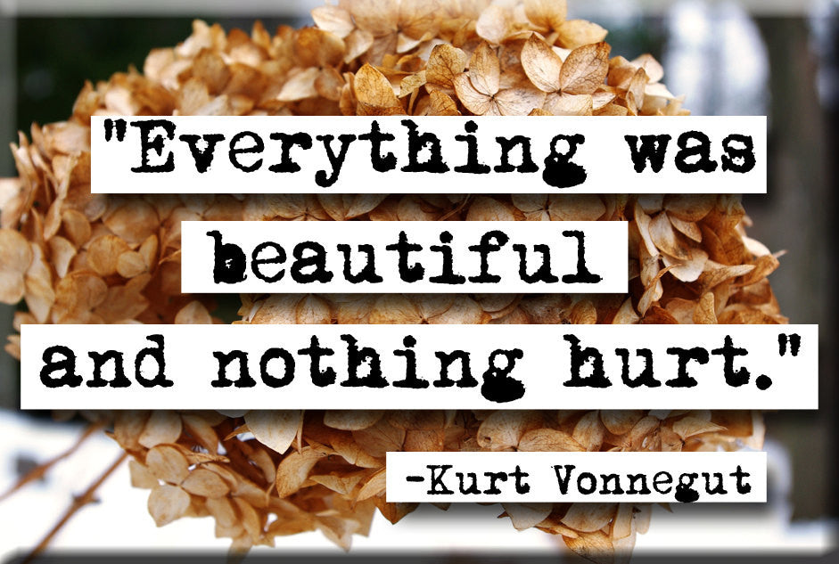 Kurt Vonnegut Quote Magnet (no.219)