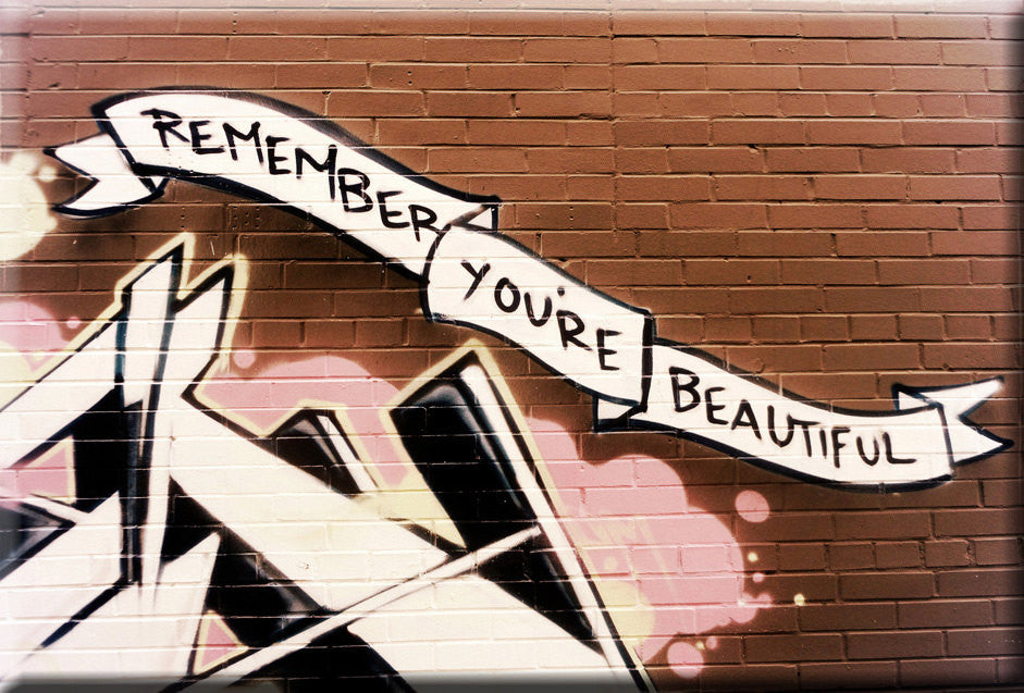 Remember You're Beautiful  Photo Magnet (no.286)