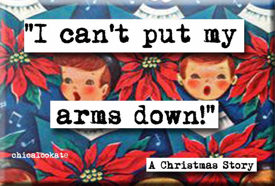 Christmas Story Can't Put My Arms Down Holiday Movie Quote Magnet  (no.23c)