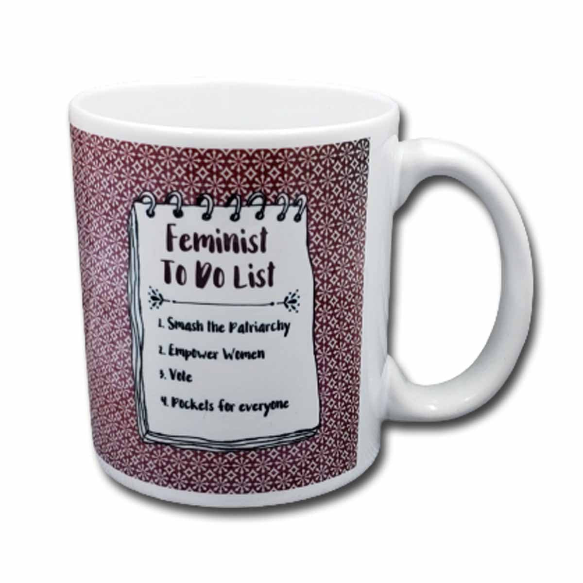 Feminist To Do List Coffee Mug