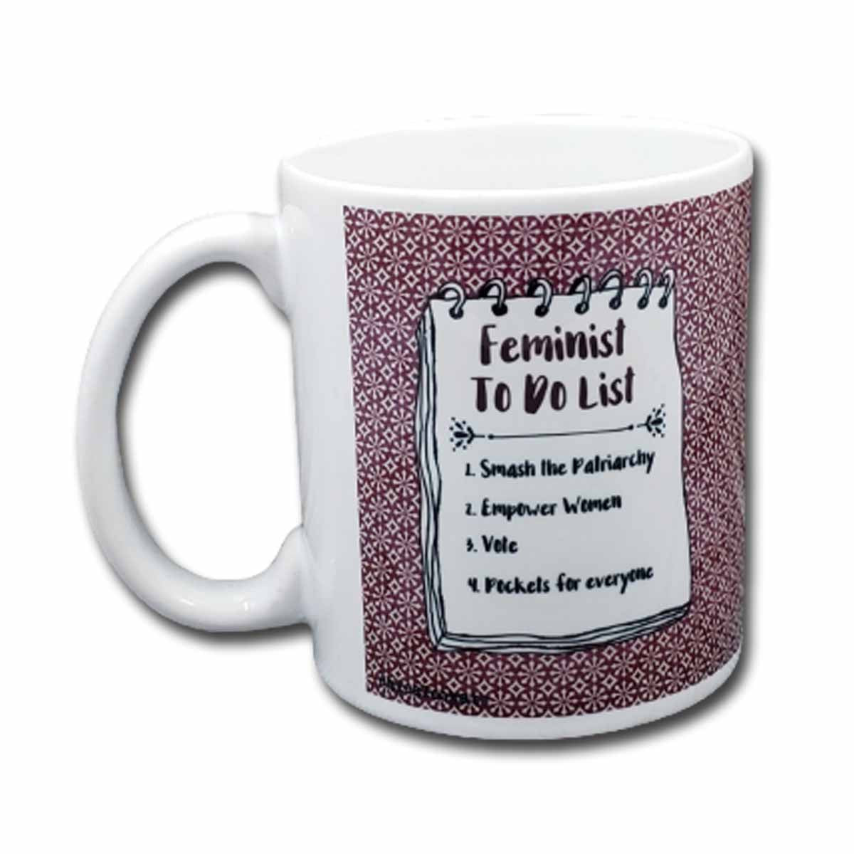 Feminist To Do List Coffee Mug