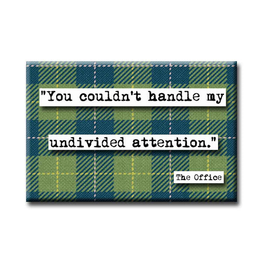 The Office Undivided Attention Refrigerator Magnet