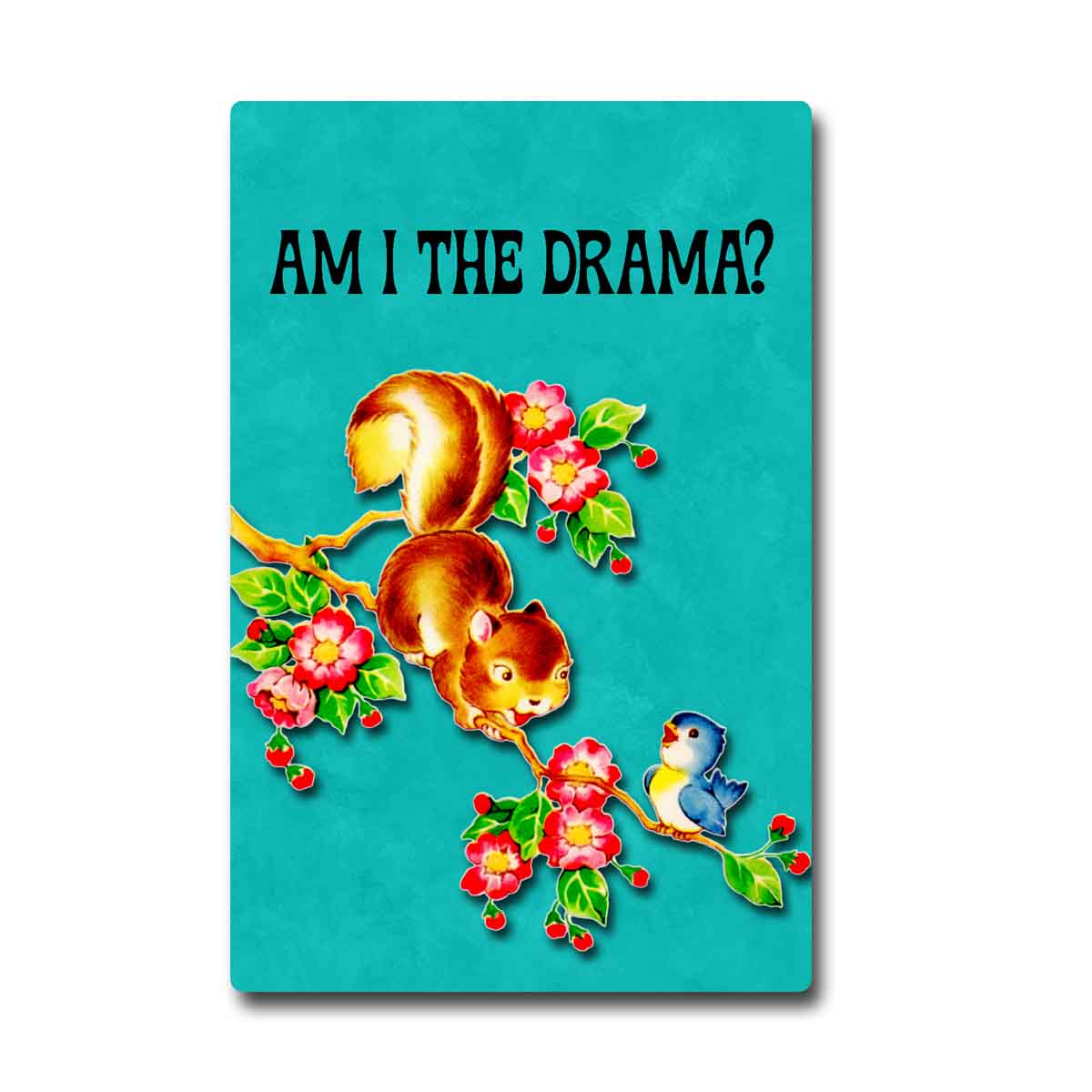 Am I the Drama Postcard