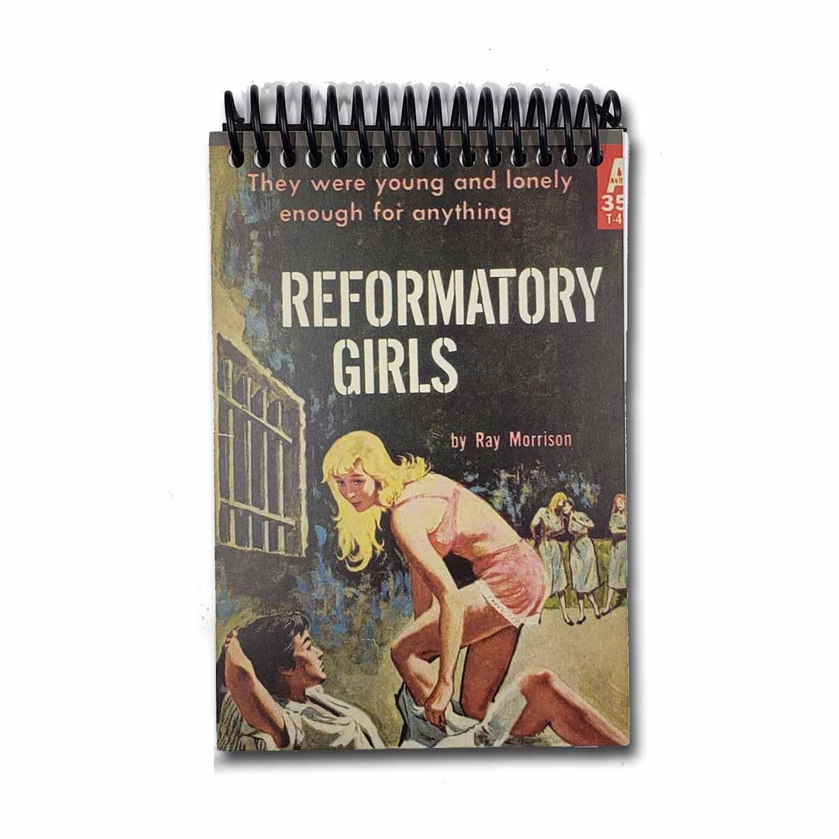 Reformatory Girls Pulp Cover Blank 4x6 Notepad