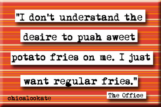 The Office Regular Fries Refrigerator Magnet (no.839)