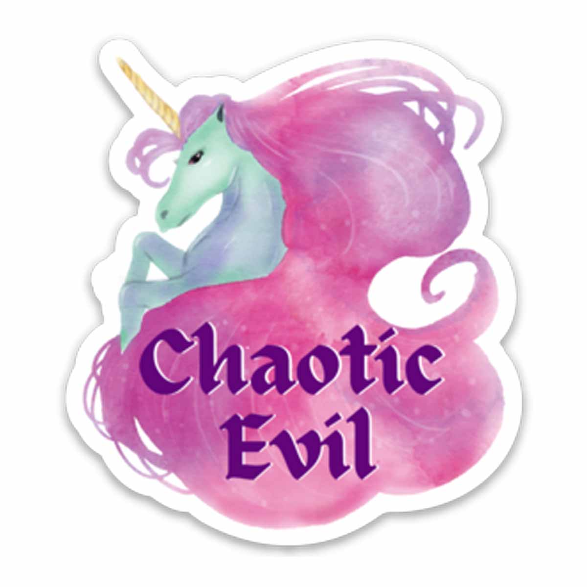 Chaotic Evil Vinyl Sticker